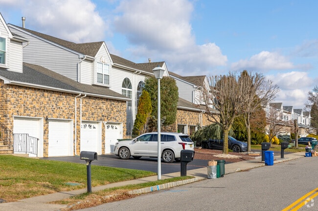 Townhomes in planned communities can be found in East Freehold.