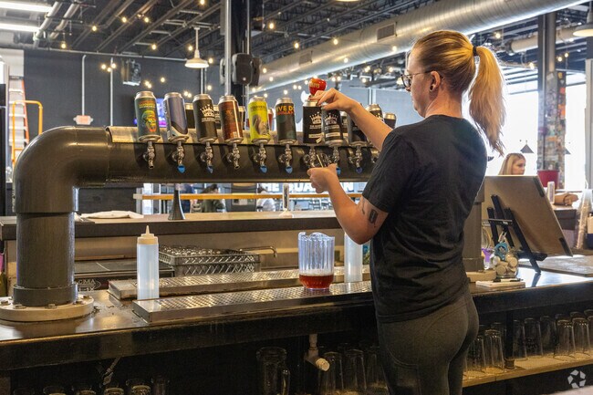 Grab a fresh pour from the friendly folks at the Guardian Brewing Company in East Central.