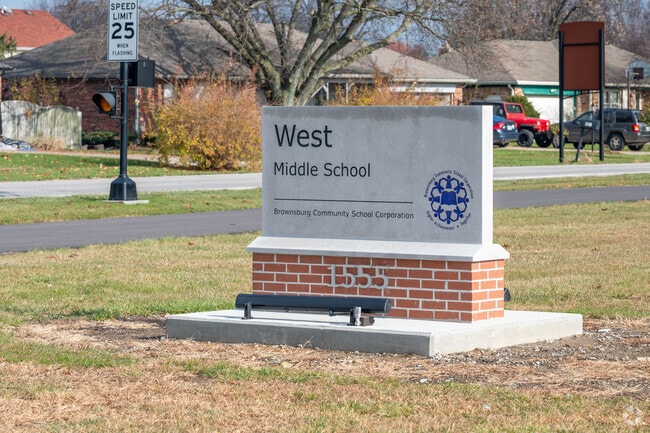 West Middle School educates and cares for students in Brownsburg.