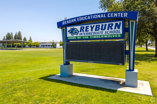 Reyburn Intermediate School serves grades 7-8 in Clovis.