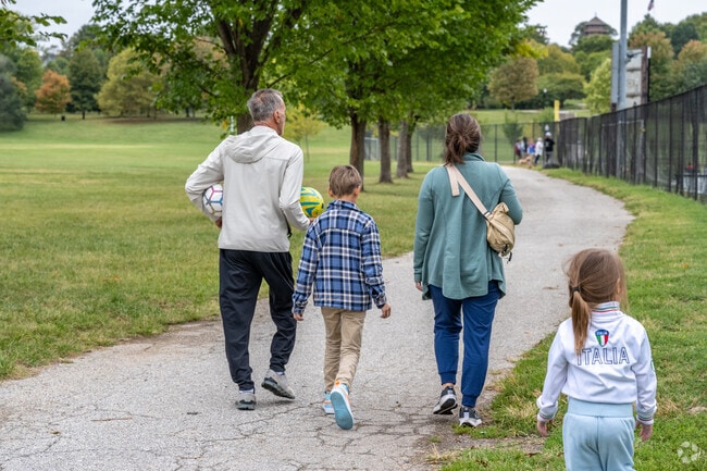 Bring the family out to enjoy a lively community soccer match.