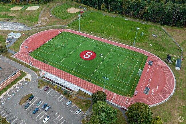 Somers High School is home of Spartans sports.