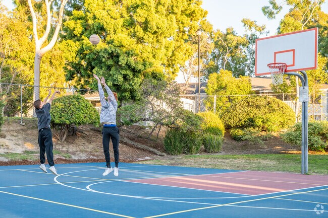 Del Obispo Community Park, a locals favorite,  has a basketball court to play some hoops with your favorite people.