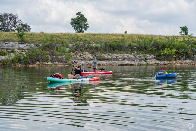 Experience the tranquility of Cedar Breaks Park, a local gem for kayaking in Georgetown, TX.
