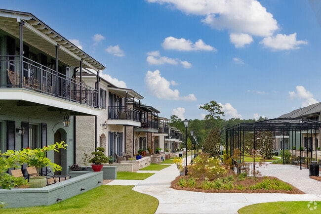 Row homes are available in Bannerman Crossings located in Northeast Tallahassee.