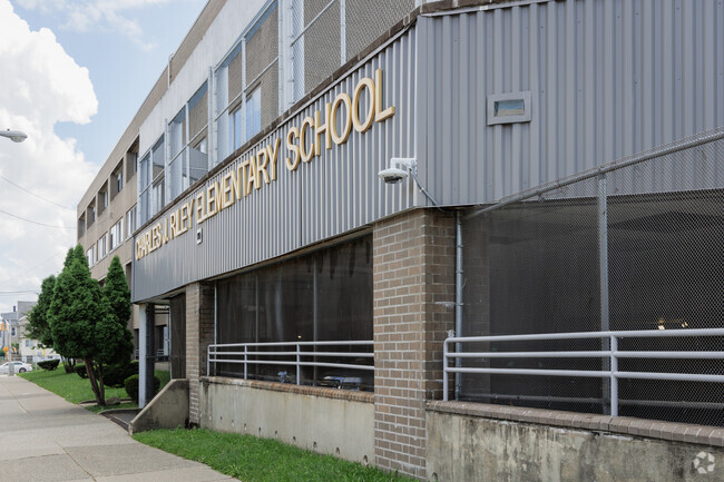 24% of students  at Charles J. Riley School No. 9 are proficient in math.