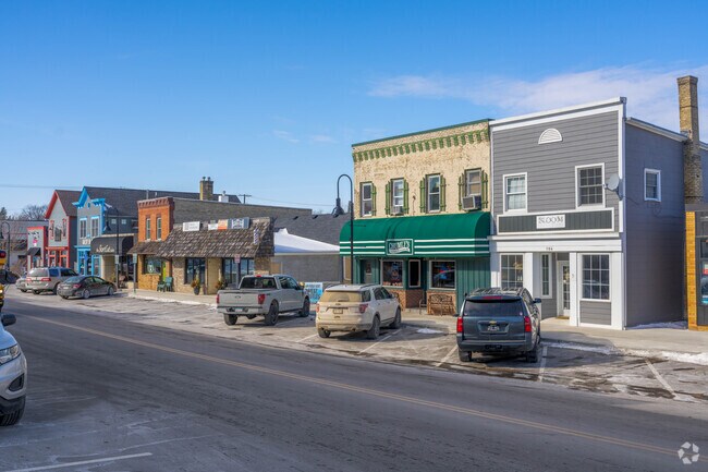 Main Street in downtown Waconia is home to restaurants and businesses.