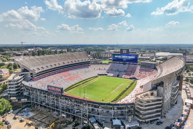 Auburn University football game days often highlight Downtown Auburn.