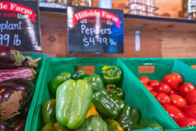 Truro residents get locally grown produce from Hillside Farmstand.