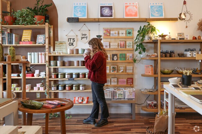 Soy Much Brighter in Downtown Beverly has local gifts and unique candles.