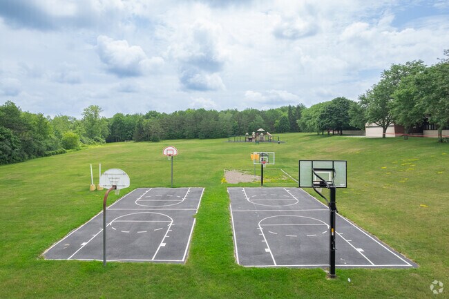 At Schenectady County's Glendaal Elementary students can play basketball with their friends.