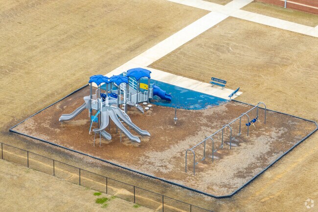Woodland Pines Elementary School has plenty of places for kids to play.