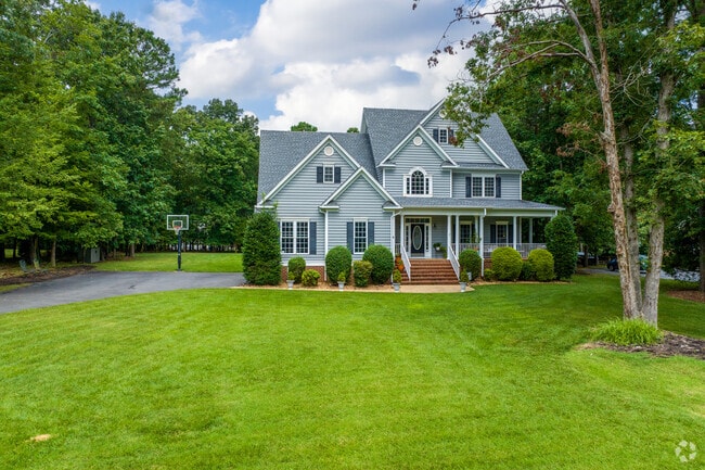 Houses in The Highlands sit back on large lots with wooded backyards.