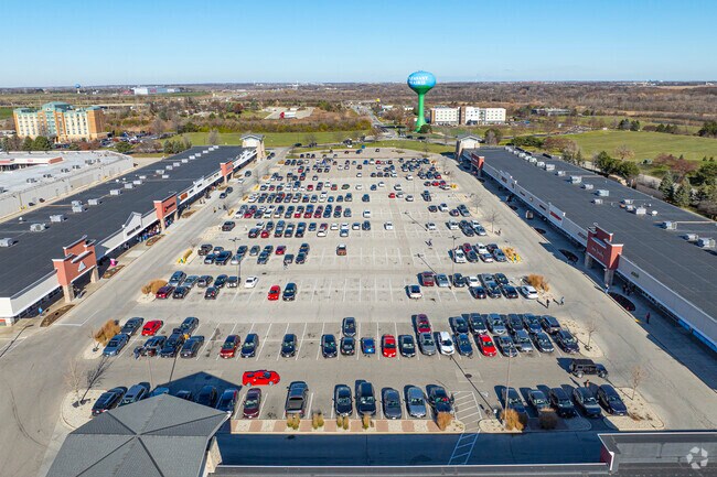 Satisfy your shopping needs at the Pleasant Prairie Premium Outlets.