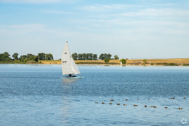 There's boat launch available so you can set sail at Union Reservoir.