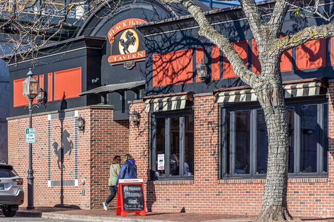 Blackhorse Tavern is a local favorite in the neighborhood of Grove Street.