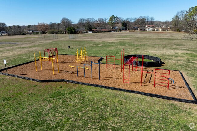 Second playground of Chaffee Elementary School in Huntsville Alabama.
