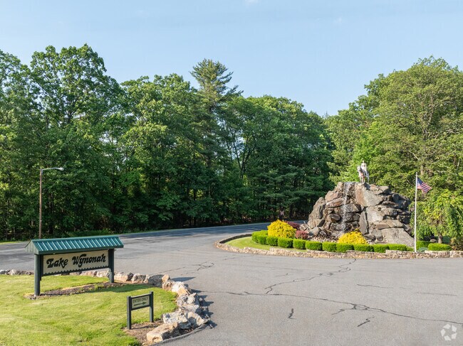 Lake Wynonah is a gated community with two lakes, Fawn Lake and Lake Wynonah.