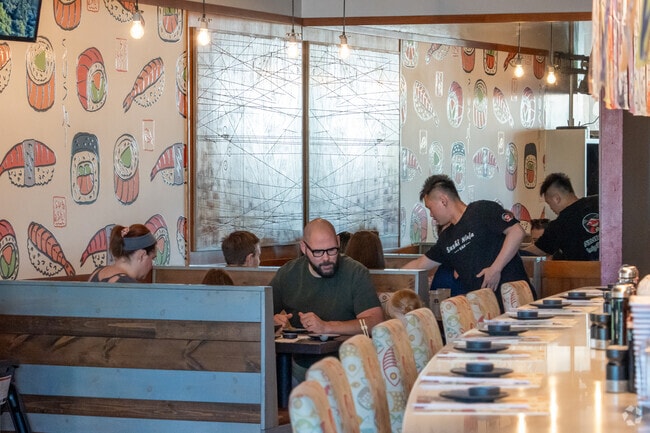 Sushi Mo is a favorite dining spot in Burton Evergreen.