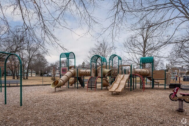West Newton Commons playground is loved by children in West Newton neighborhood.