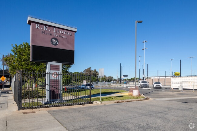 R.K. Lloyde High School is located on Marine Ave in Lawndale, CA.