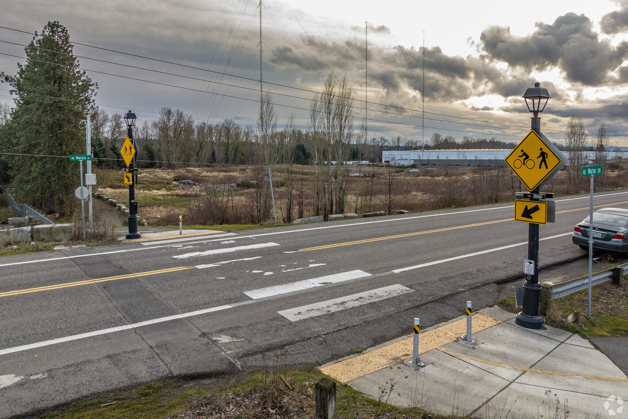 Marine Drive offers residents a nice bike path to use in North Gresham.