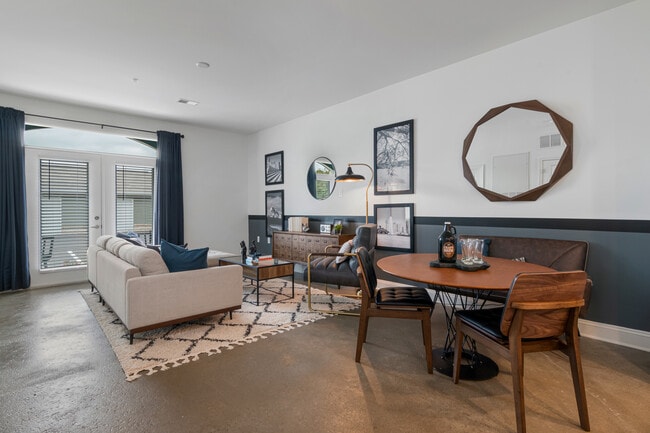 2 Bedroom living and dining