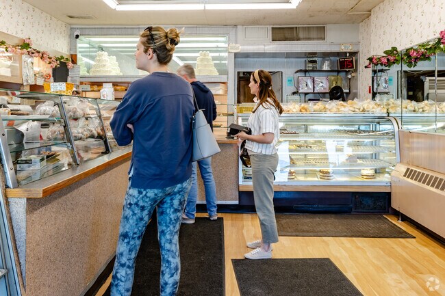 The family-owned Kirschbaum’s Bakery is known for its homemade pastries located in downtown.