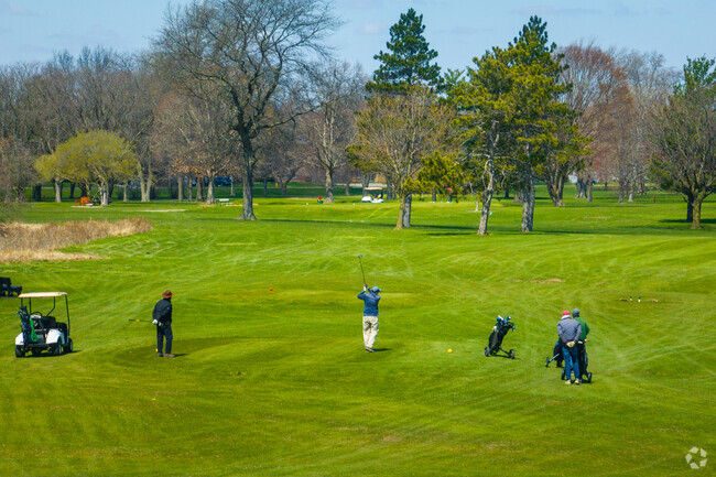 Spend some time with friends outdoors at the Newman Golf Course.