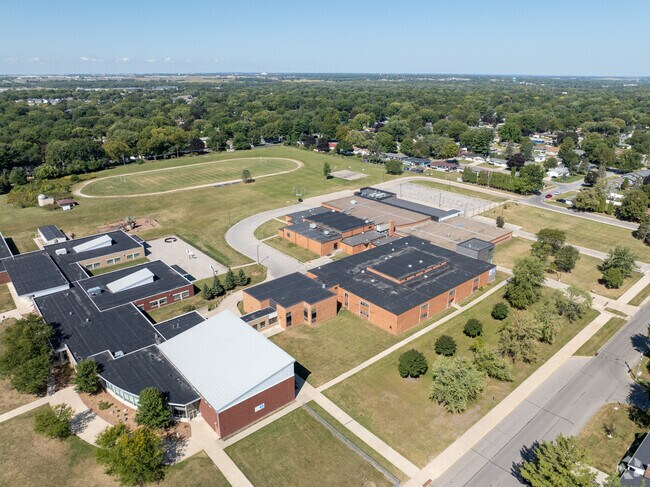Hoover Middle School in Waterloo emphasizes both learning and student well-being.