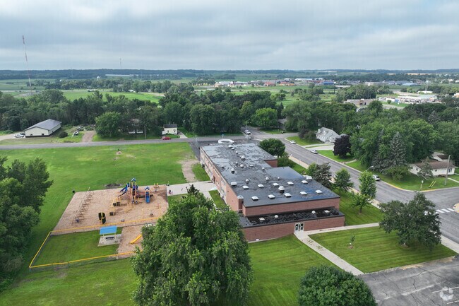 St. Mary Elementary School lies near downtown Melrose.