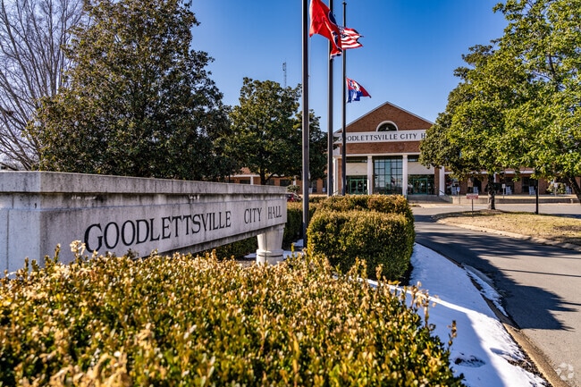 Goodlettsville City Hall is located in the town center.
