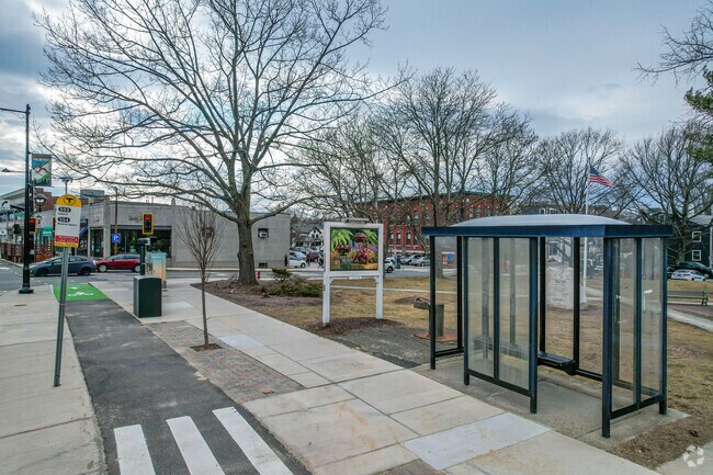 West Newton offers public transportation for residents in the neighborhood.