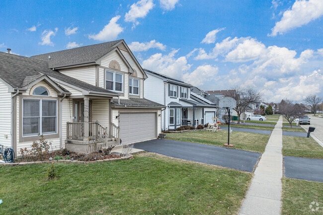 Homes in Fall Creek feature up to a half-acre of yard space.