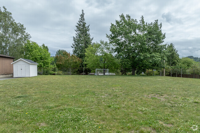 Bellingham Family Partnership Program soccer field.