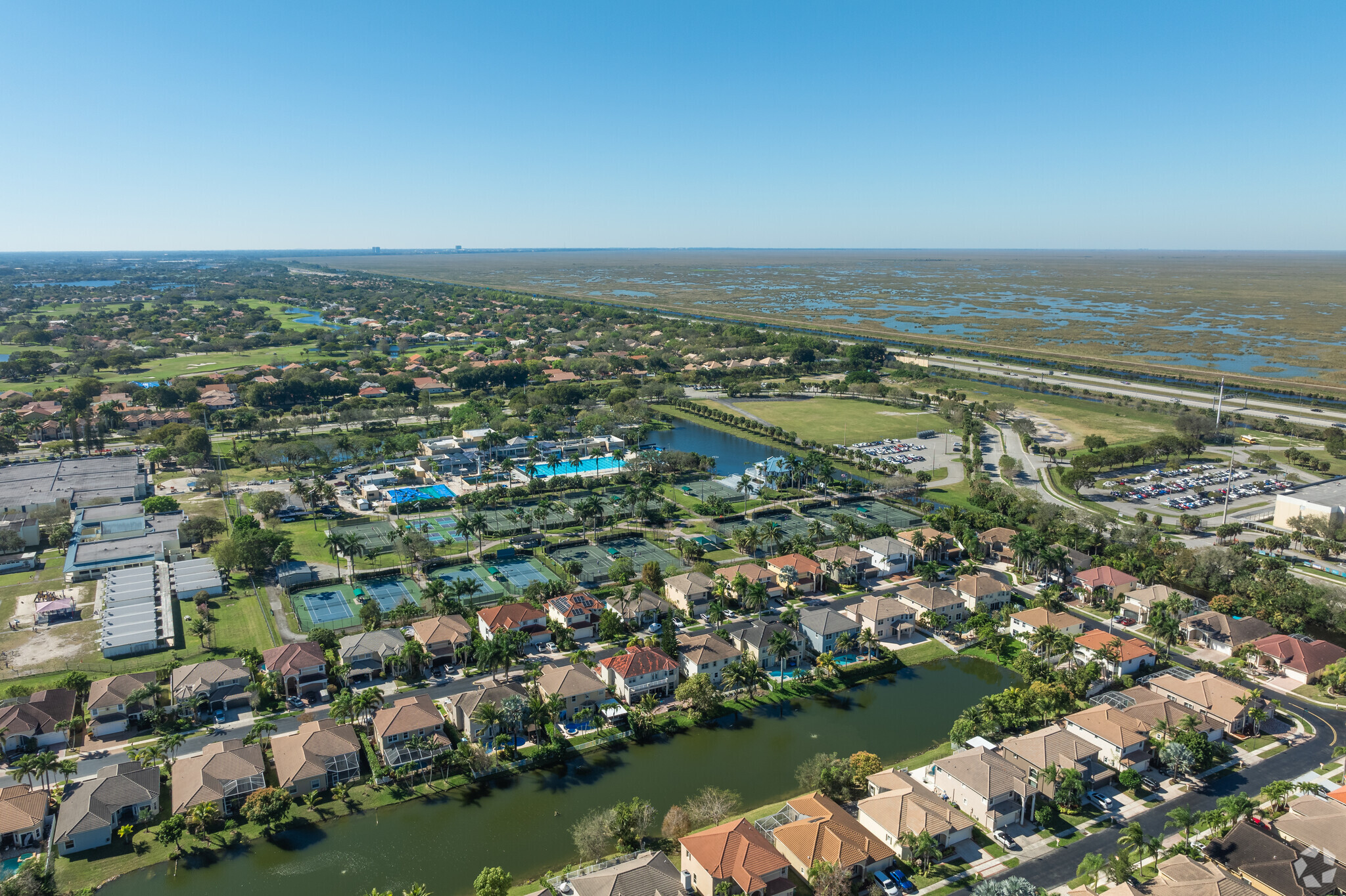 Only steps away from the Everglades in Coral Springs.
