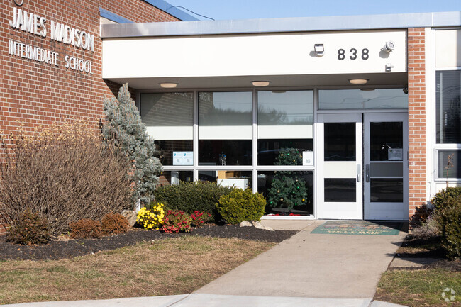 The test scores at James Madison Intermediate School are above average.