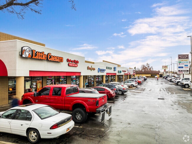 Antelope Plaza is a commercial center with local businesses and national chains in Clearfield.