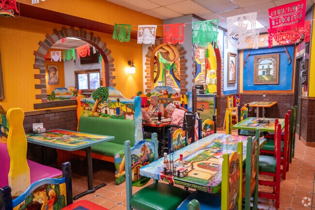 San Pedro's Mexican Restaurant in Charlestown serves traditional fare in a bright environment.