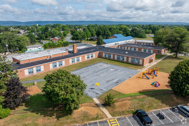 The playground and other amenities at E.H. Phillips Elementary are fun for the students.