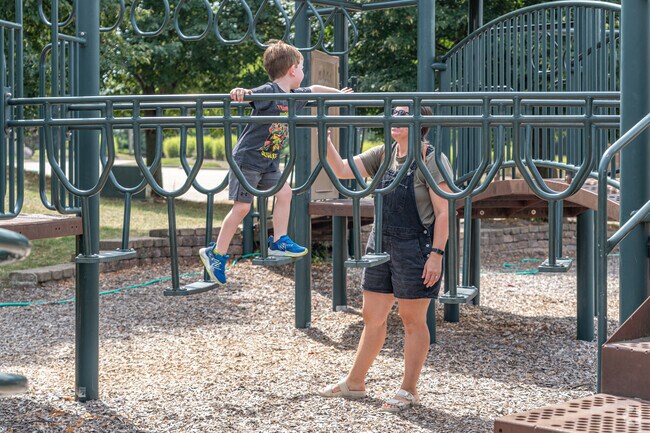 Your kids will love the playground at White Oak Park.