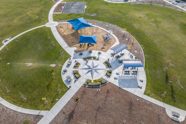 Airfield Park is a unique park with an aviator theme.