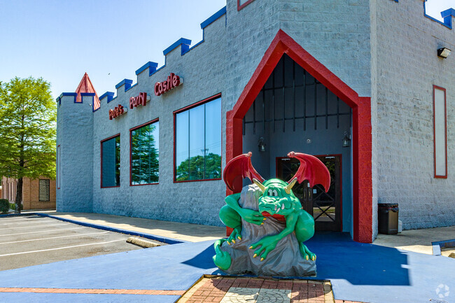 Pete's Party Castle is a great stop for younger, high energy Pinewood residents.