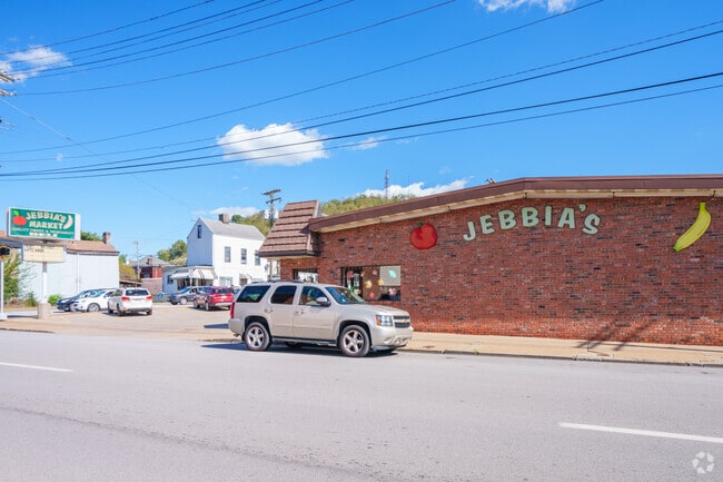 Jebbia's Market near Wheeling Island is the go-to for fresh fruits and vegetables.
