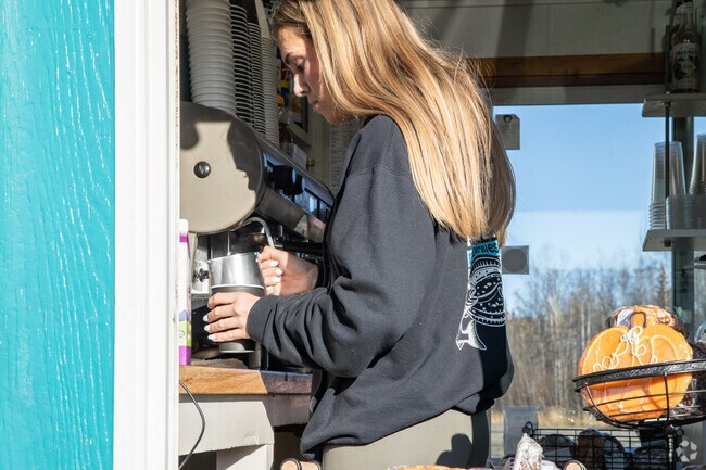 Polar Bear Café serves coffee and breakfast near Chugiak.