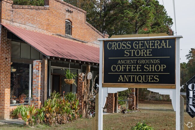 The Cross General Store is a great place to get a coffee and shop.