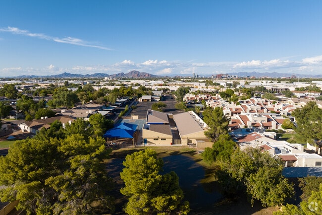 Emmanuel Lutheran School is surrounded by trees to give a comforting feeling in West Tempe.
