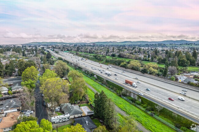 The I-680 provides easy access from Buchanan Field to other areas of the bay area.