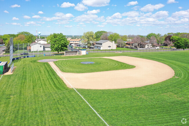 Columbia Heights High School baseball field.