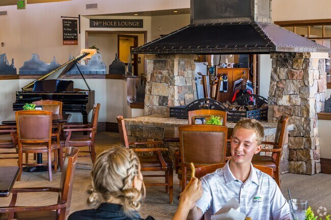 FishRock Grill is open to the public and serves familiar dishes like fish and chips.